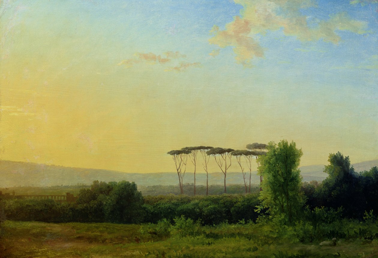 Campiña romana de Pierre Henri de Valenciennes