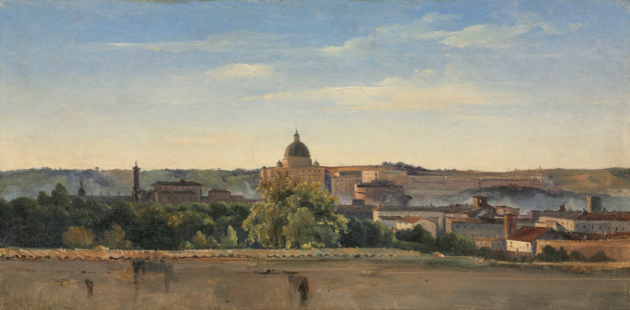 Vista de Roma, c. 1782-1784 de Pierre Henri de Valenciennes