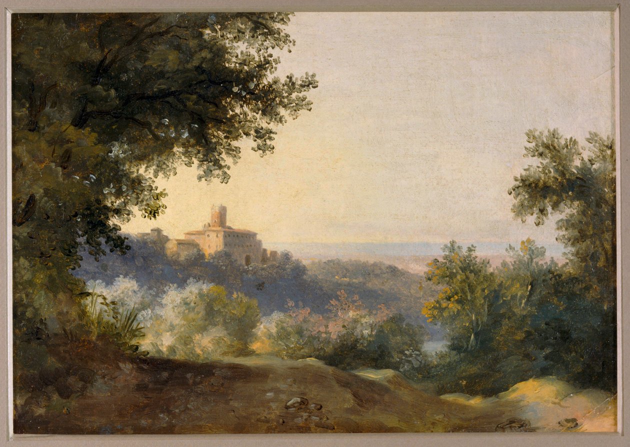 Vista de Nemi - Vista de Nemi ... de Pierre Henri de Valenciennes