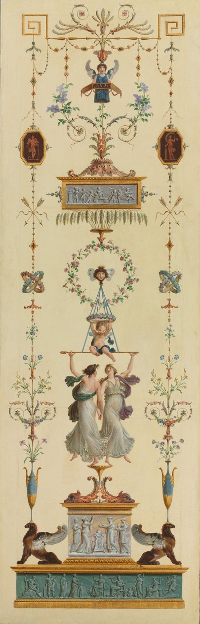 Panel decorativo de Pierre II Rousseau