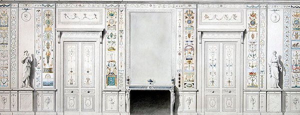 Diseño para un salón de Pierre II Rousseau