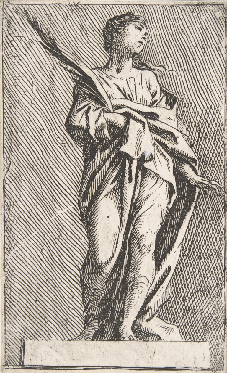 Figura femenina de pie, ca. 1739-40 de Pierre Ignace Parrocel