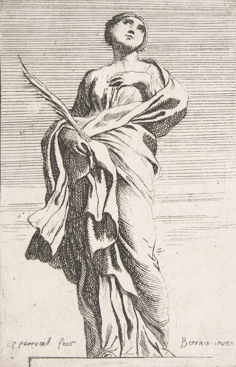 Figura femenina de pie, ca. 1739-40 de Pierre Ignace Parrocel