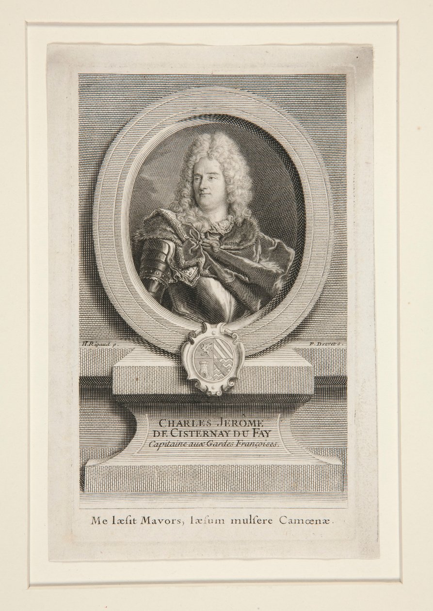Charles Jörme de Cisternay du Fay (1662-1723) de Pierre Imbert Drevet