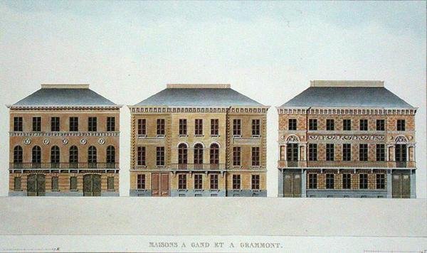 Casas en Gante y Grammont, Bélgica, de 