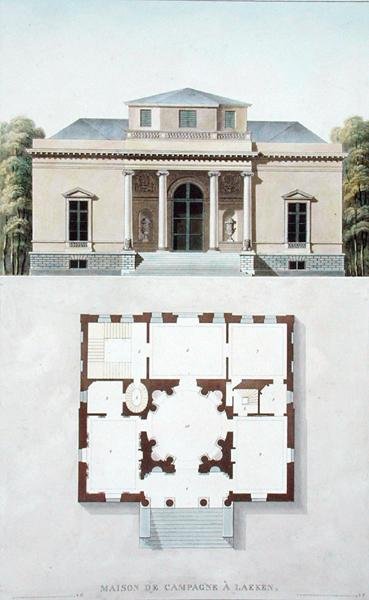 Casa de campo en Laeken, de 