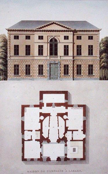 Casa de campo en Laeken, cerca de Bruselas, de 