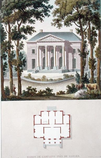 Casa de Campo cerca de Haarlem, Holanda, de 