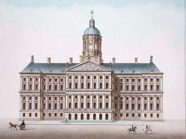 Palacio Real en Ámsterdam, de 