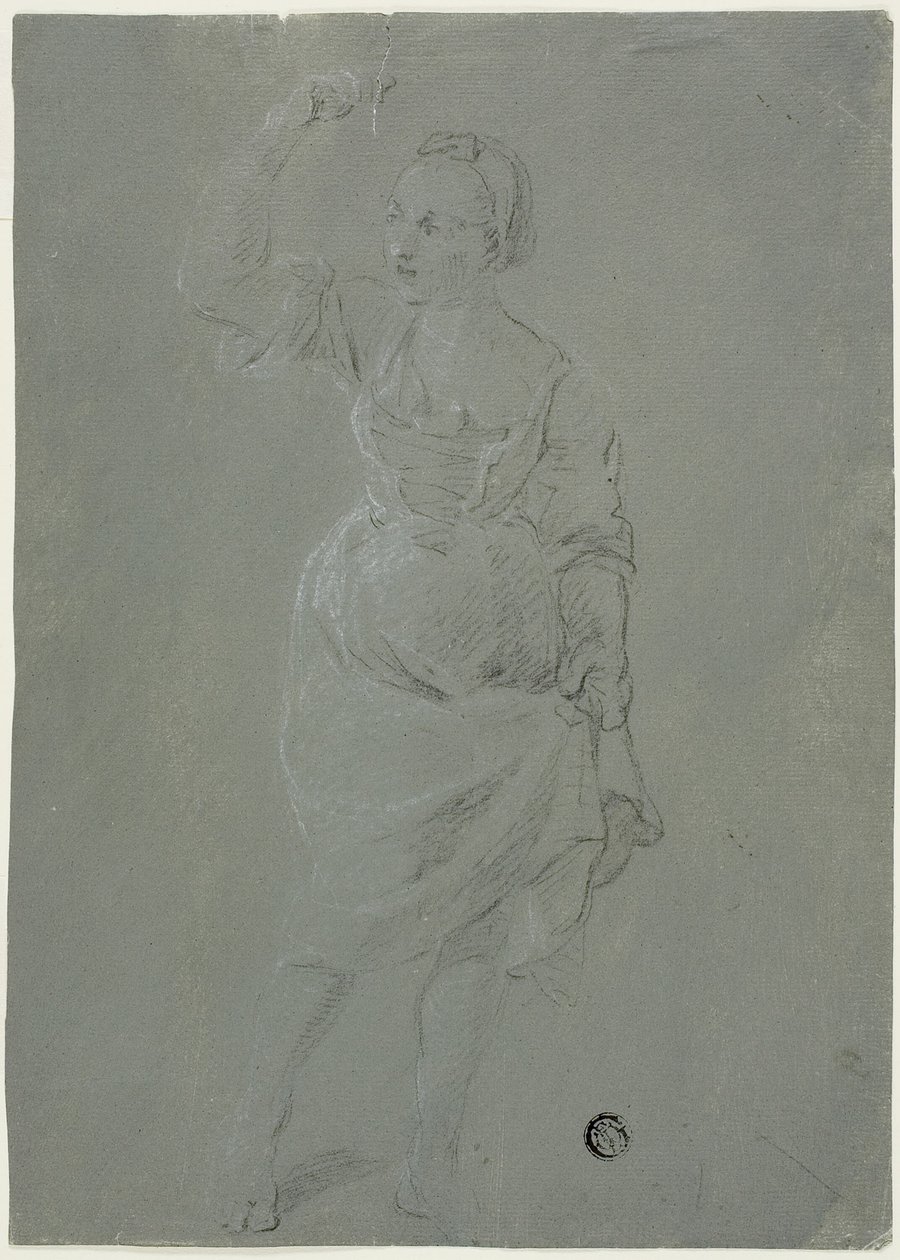 Mujer bailando de Pierre Jacques Volaire