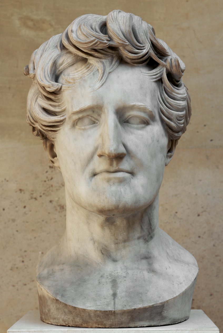 Retrato busto de Cuvier(Georges, Leopold, Frederic ... de Pierre Jean David d