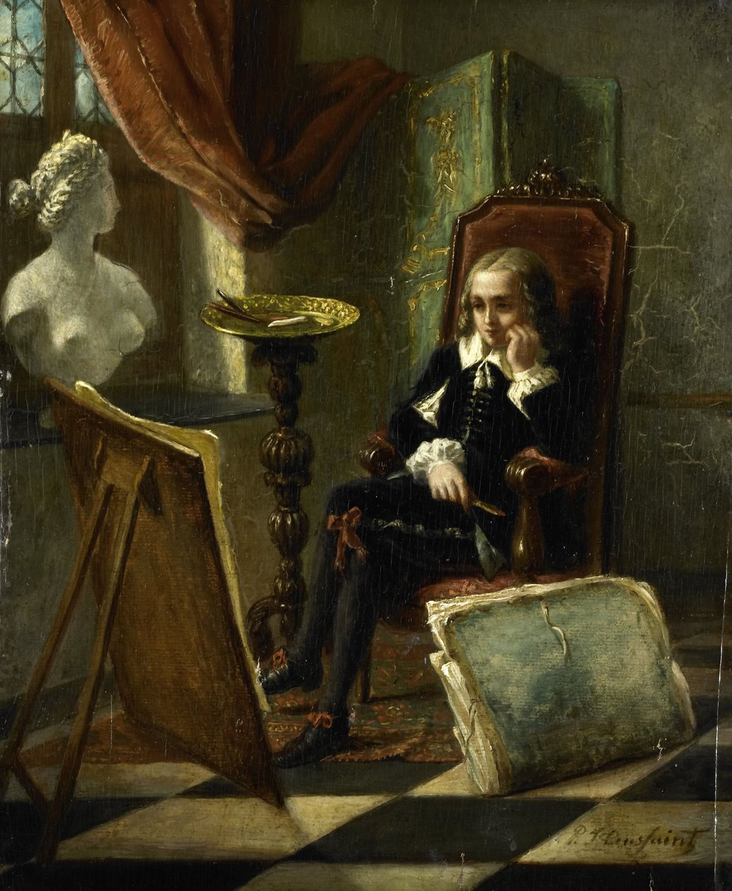 El joven pintor de Pierre Joseph Toussaint