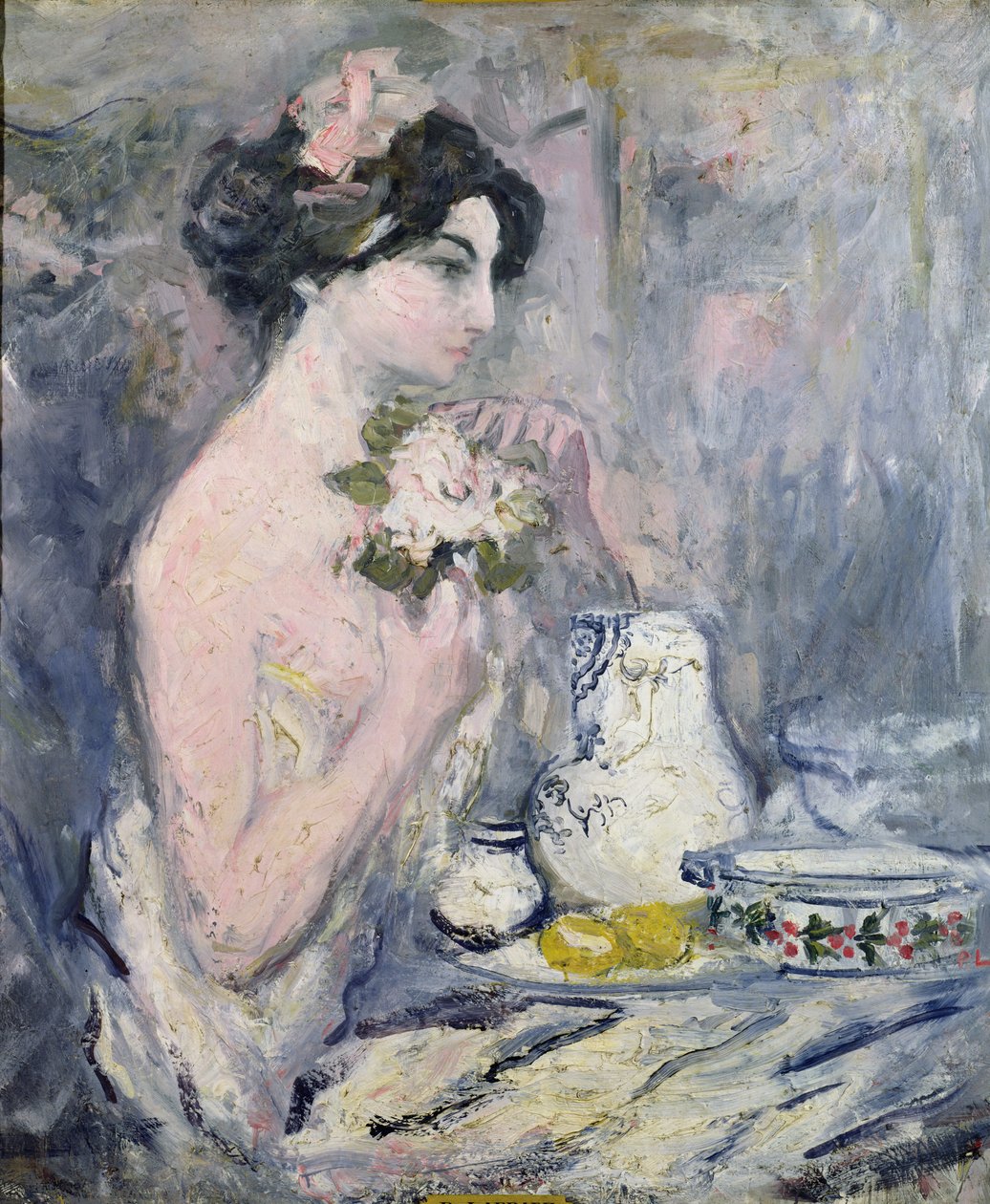 Mujer con un ramo de Pierre Laprade