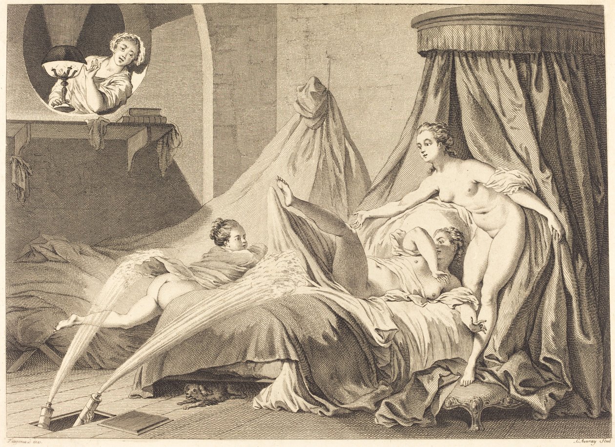 Las obras hidráulicas de Pierre Laurent Auvray after Jean Honoré Fragonard