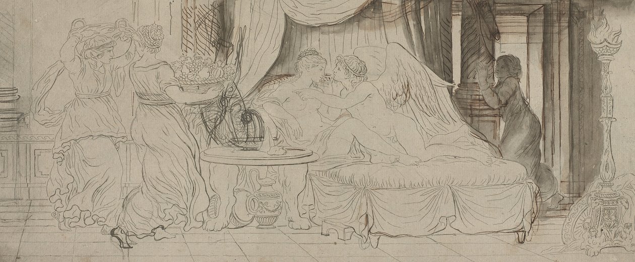 Cupido y Psique de Pierre Lelu