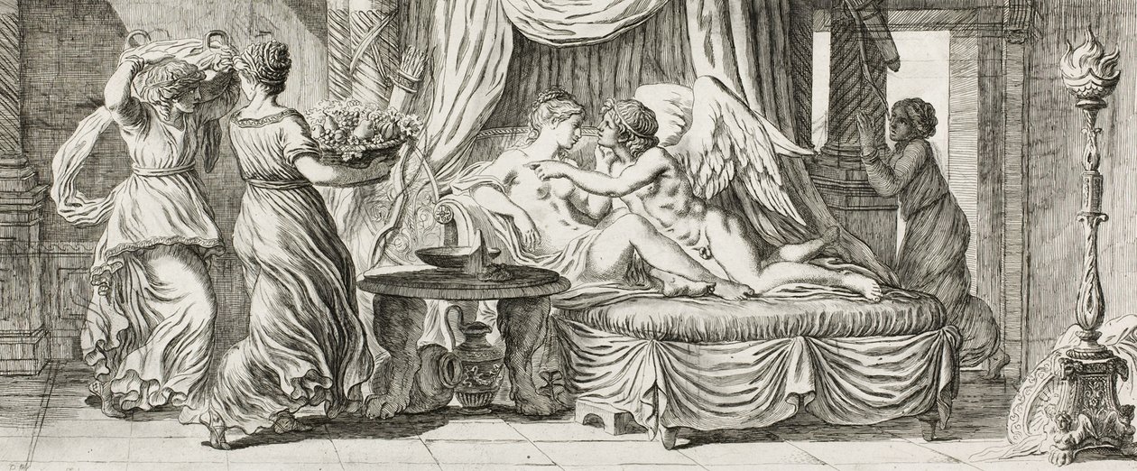 Cupido y Psique de Pierre Lelu