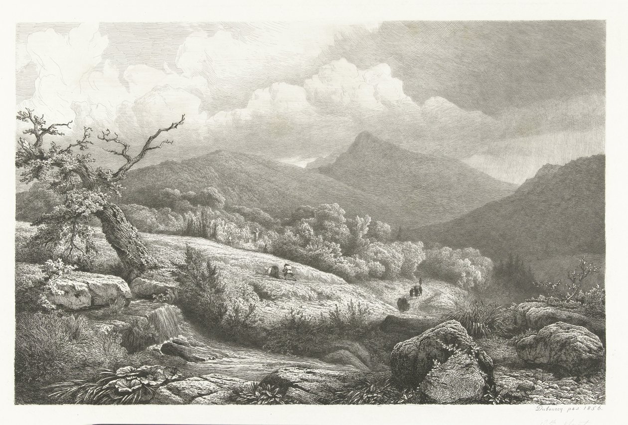 El cementerio de Baden-Baden de Pierre Louis Dubourcq