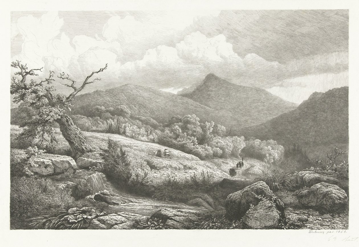 El cementerio de Baden-Baden de Pierre Louis Dubourcq
