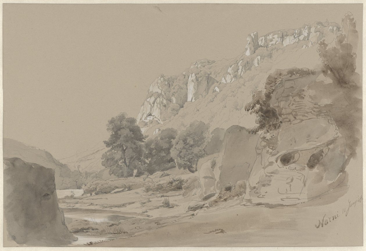 El río Nera, cerca de Narni
El río Nera, cerca de Narni de Pierre Louis Dubourcq