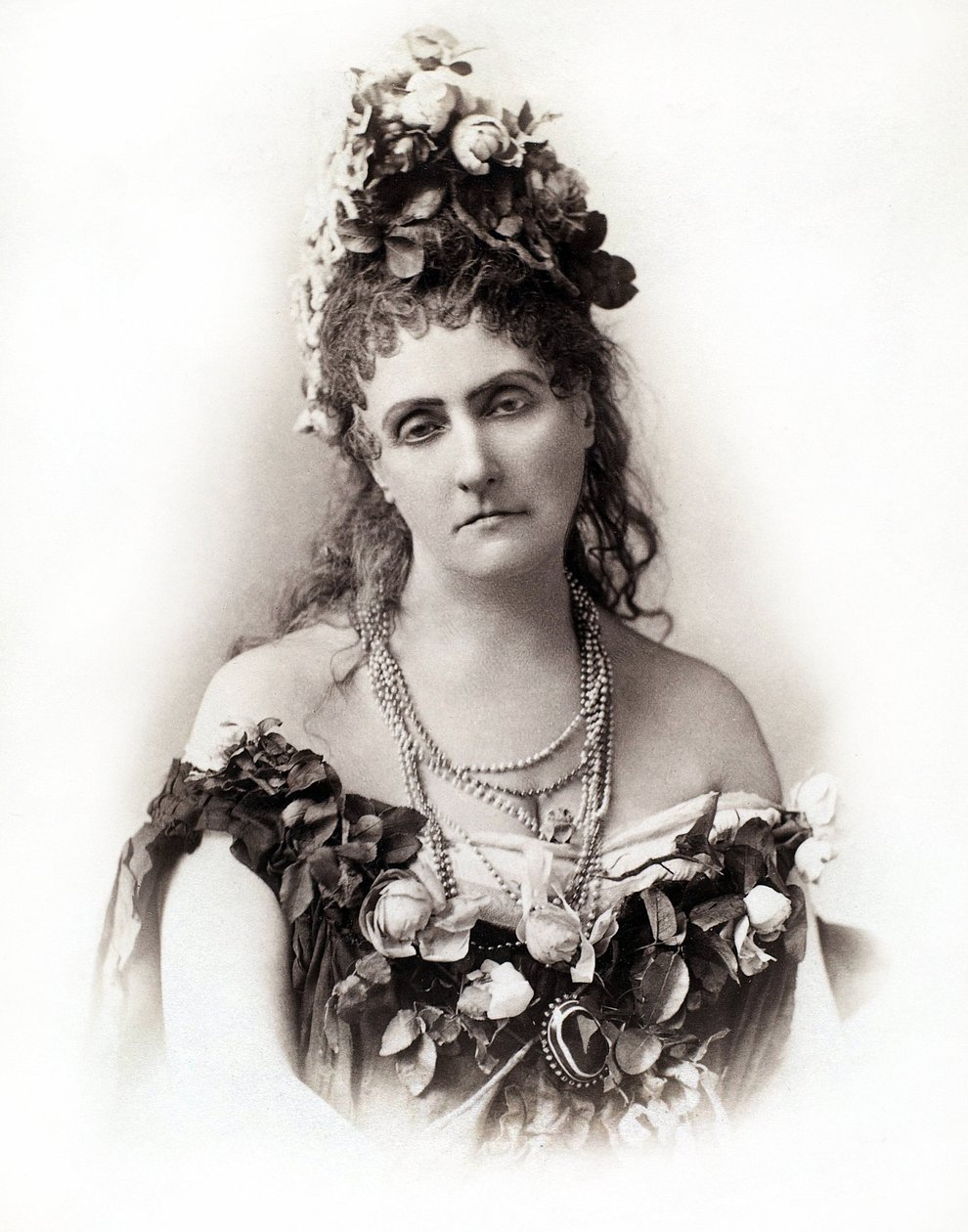 Retrato de la condesa Virginia Oldoini Verasis di Castiglione (1835-1899) - foto de Pierre Louis Pierson de Pierre Louis Pierson