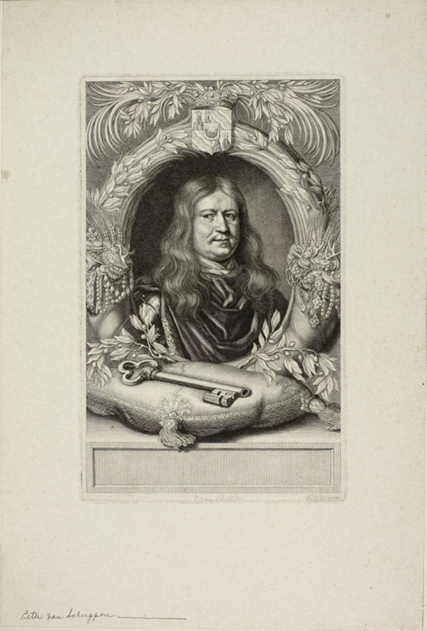 Retrato de un hombre de Pierre Louis van Schuppen