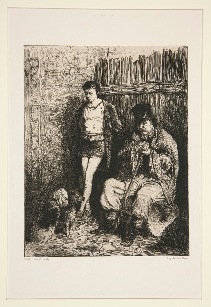 Dos hombres y dos perros ( de Pierre Marie Beyle