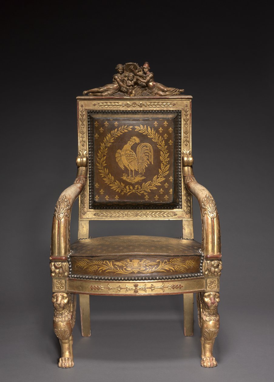 Trono infantil, 1822 de Pierre Marie le Jeune Balny