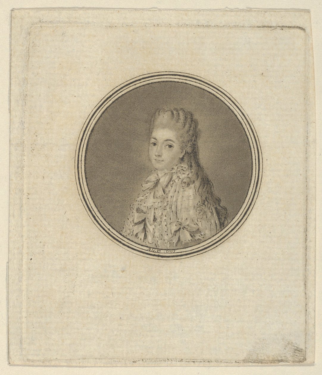 Anne de Chaumont-Guitry, condesa de Amblimont de Pierre Michel Alix