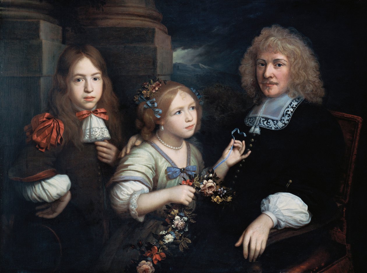 Un grupo familiar de Pierre Mignard