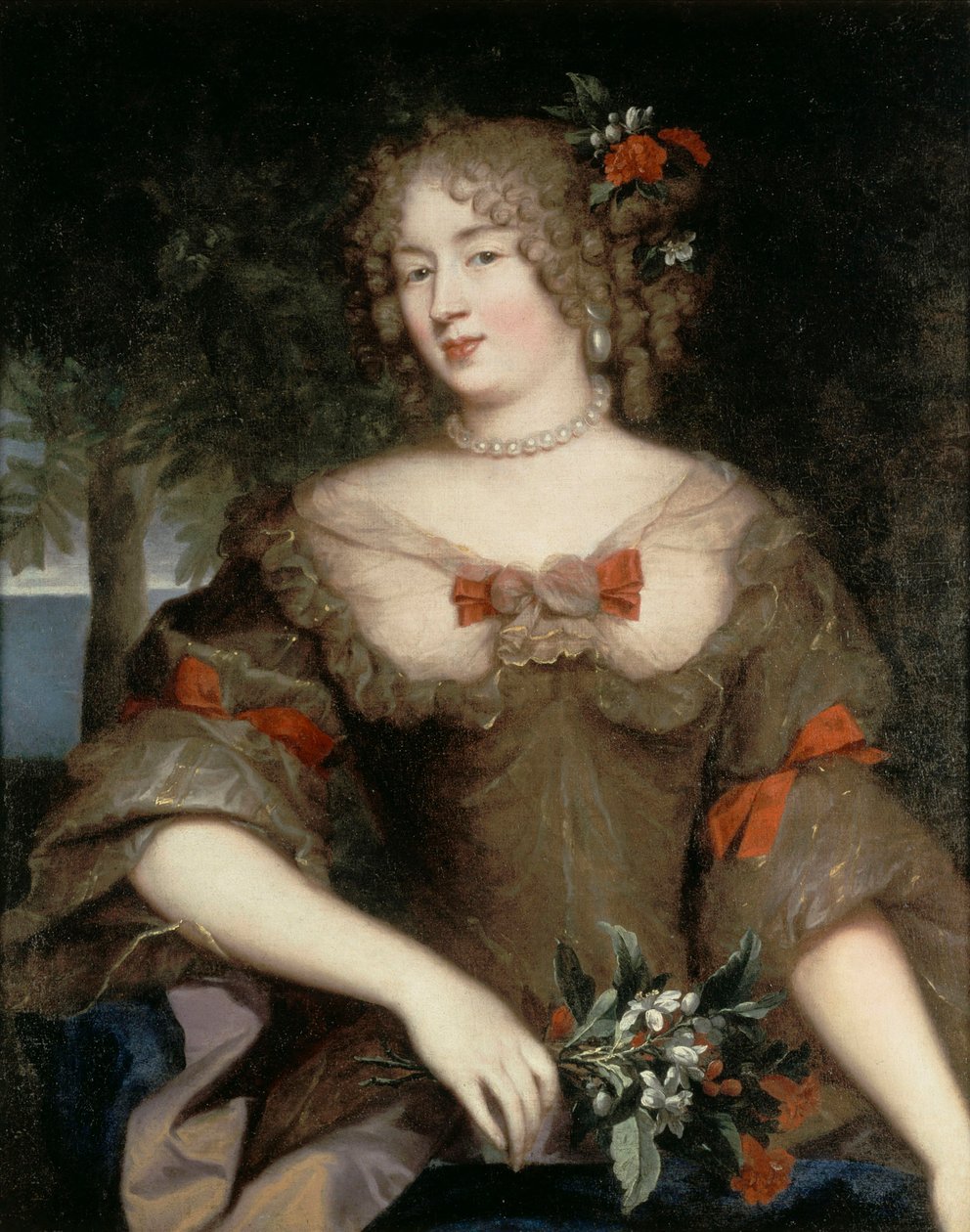 Françoise-Marguerite de Sévigné, condesa de Grignan (1648-1705), hacia 1669. de Pierre Mignard