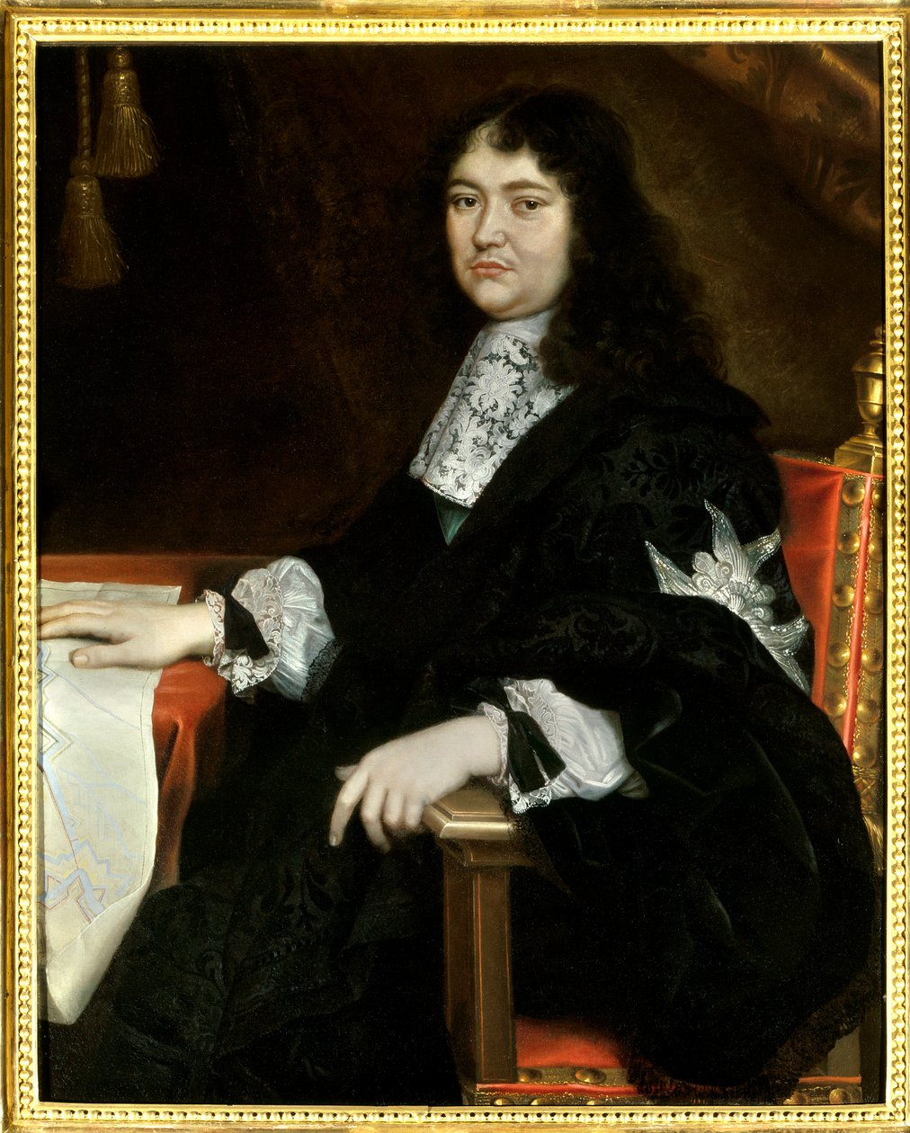 Retrato de Michel Le Tellier, Marqués de Louvois (1641-1691) de Pierre Mignard