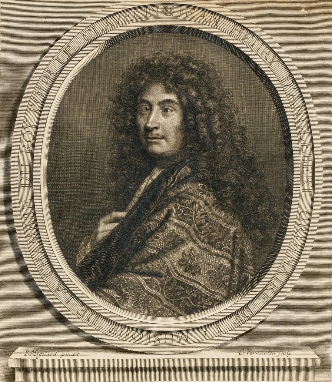 Retrato del compositor Jean-Henri d