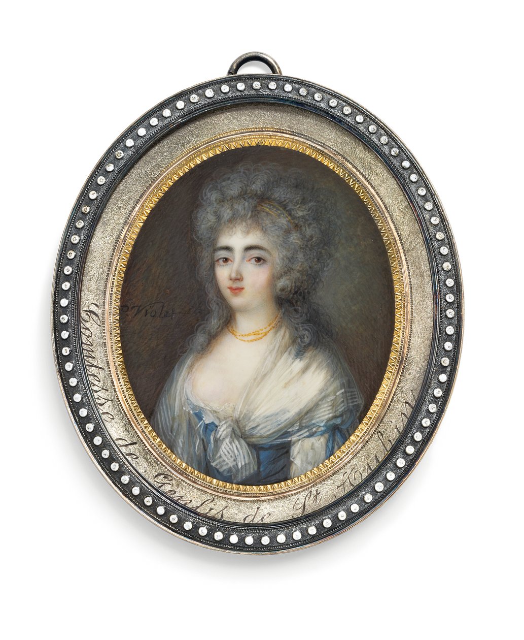 Stéphanie Félicité Ducrest de Saint-Aubin, Condesa de Genlis de Pierre Noel Violet