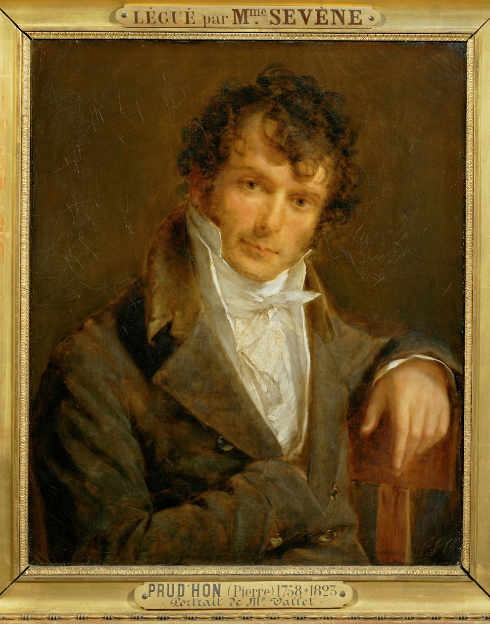 Retrato del Sr. Vallet, Receptor de Finanzas ... de Pierre Paul (attr. to) Prud