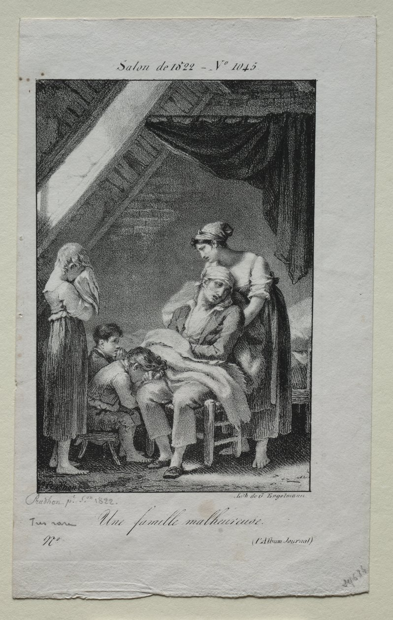 Una Familia Desafortunada de Pierre Paul Prud