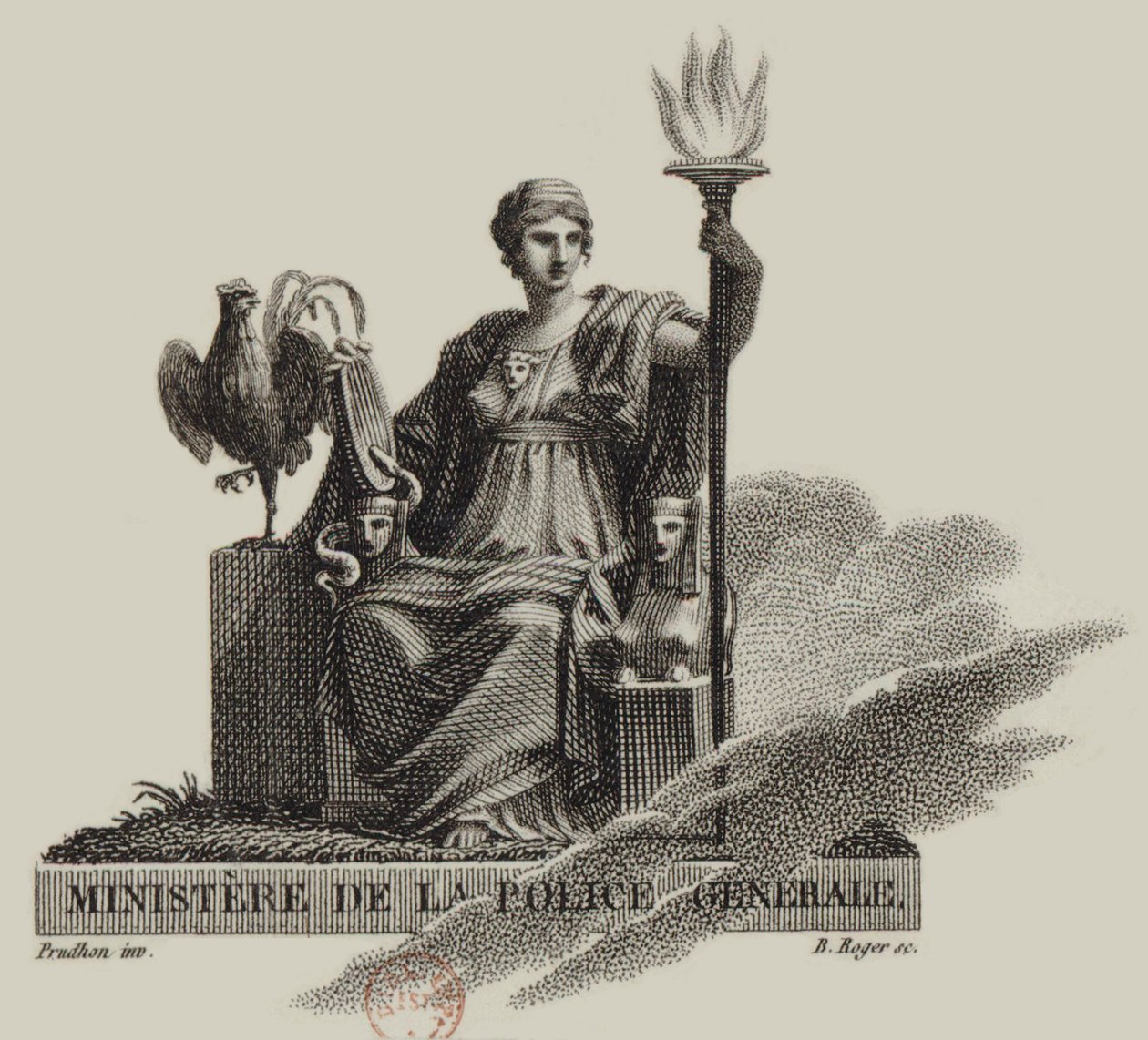 Ministerio del Interior - emblema de Pierre Paul Prud