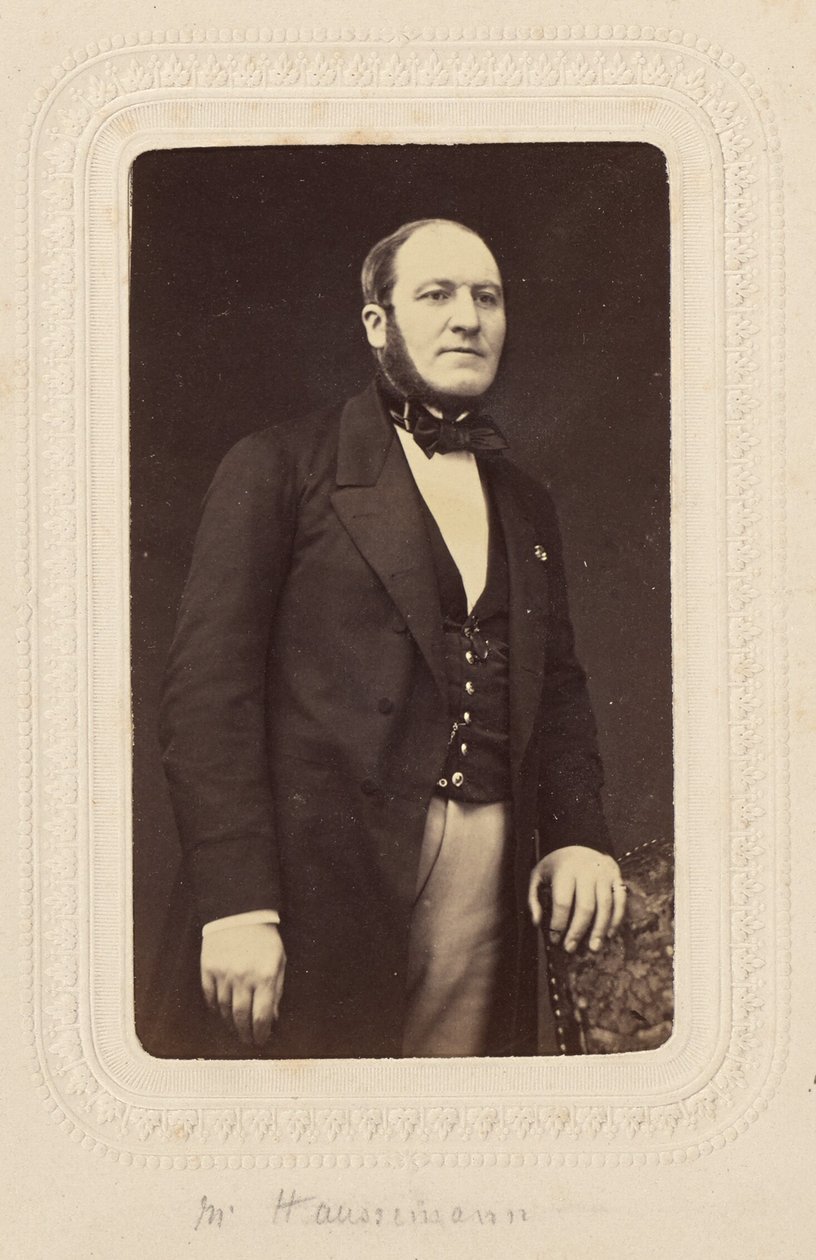 Barón Georges Eugène Haussmann (1809 - 1891) de Pierre Petit