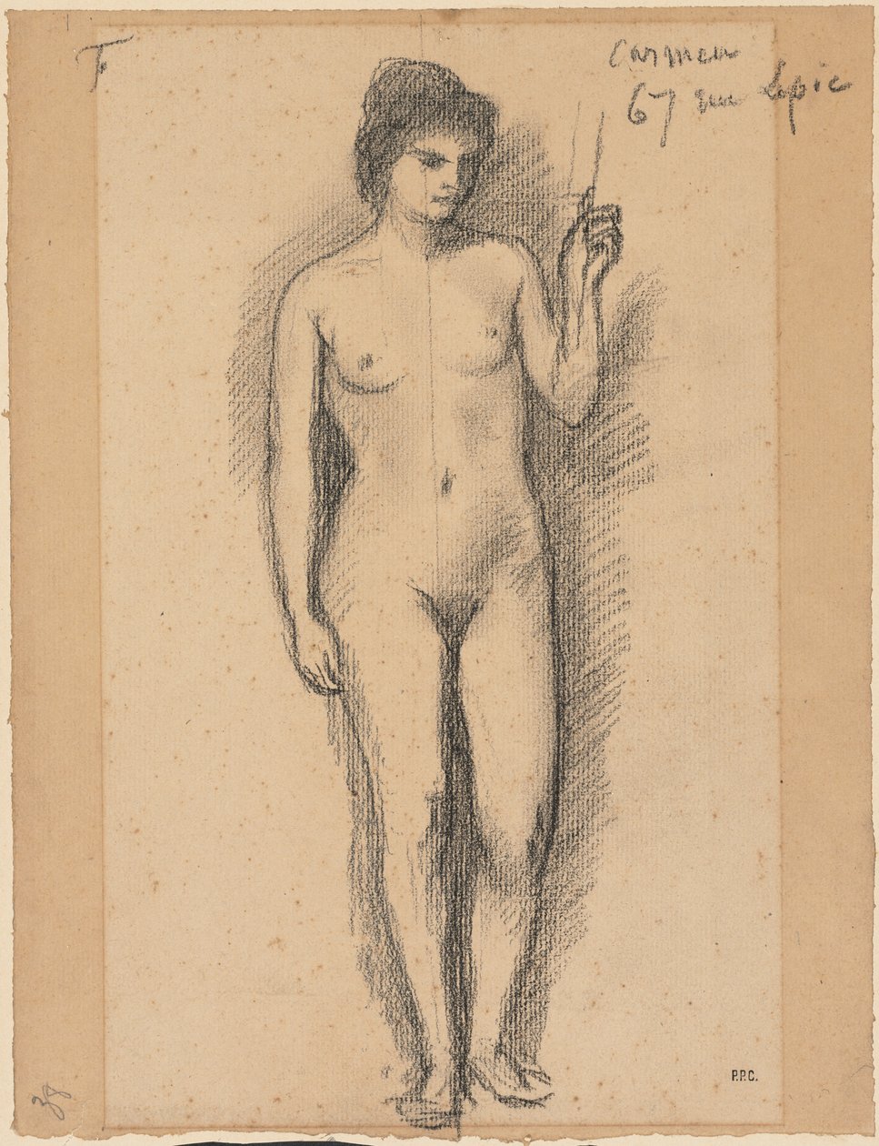 Carmen, última mitad de 1800 de Pierre Puvis de Chavannes