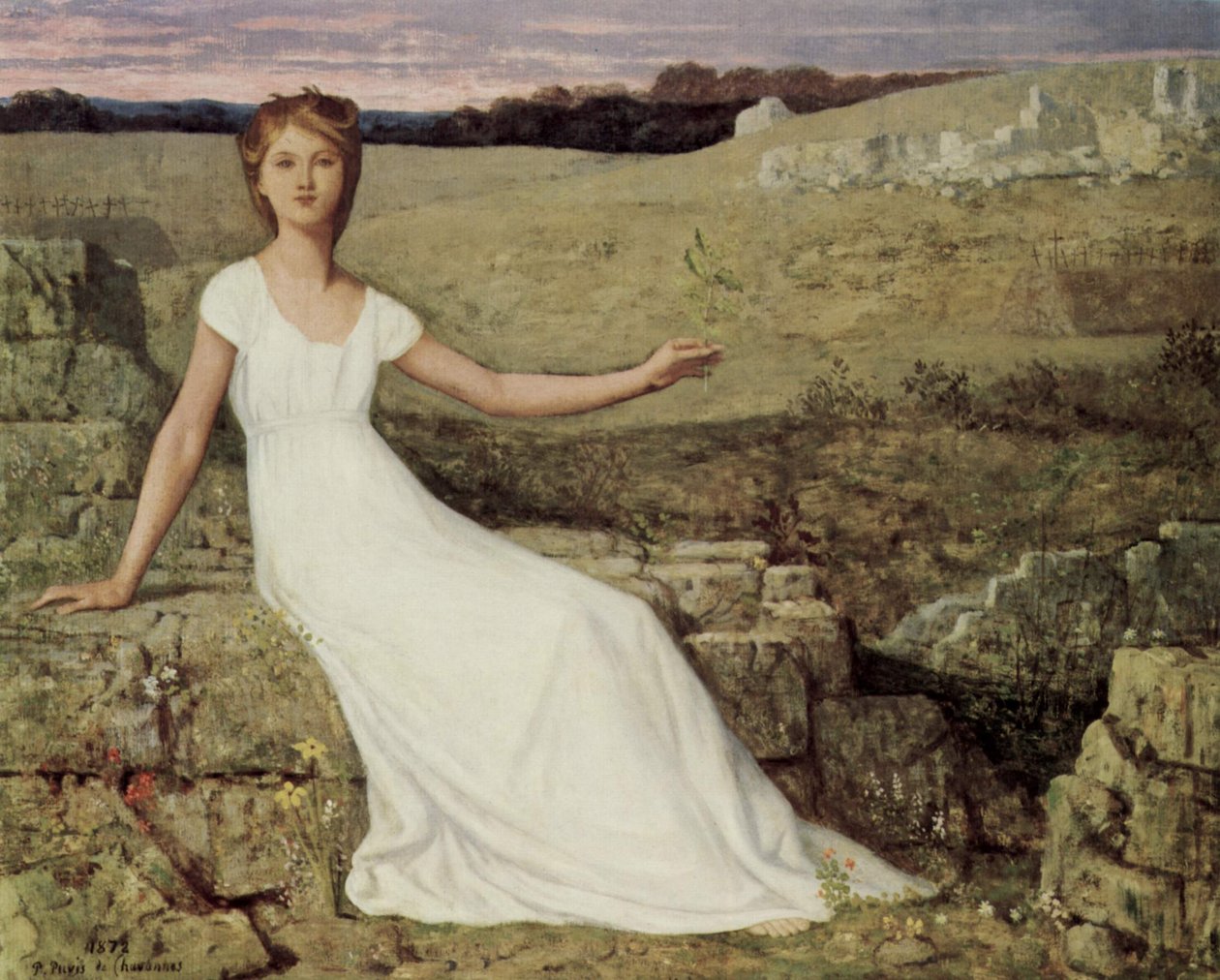 La esperanza de Pierre Puvis de Chavannes
