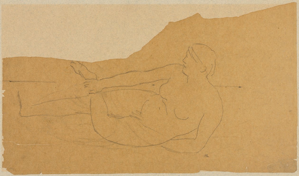 Weiblicher Akt de Pierre Puvis de Chavannes