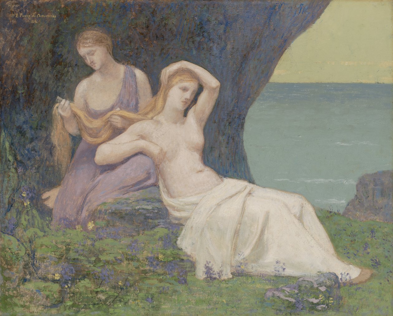 En el Brezo, 1896 de Pierre Puvis de Chavannes