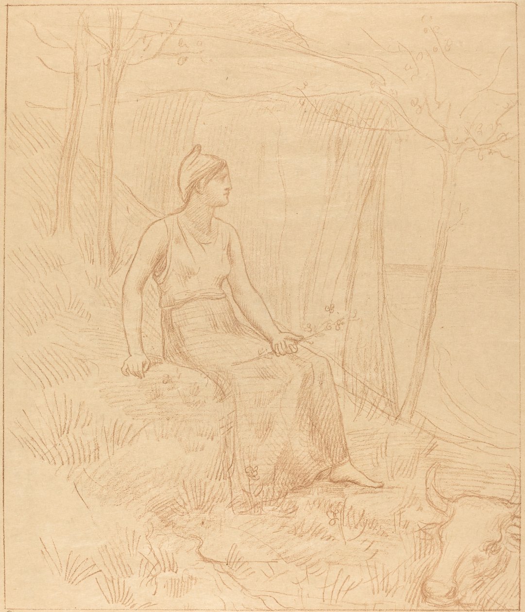 Normandía de Pierre Puvis de Chavannes