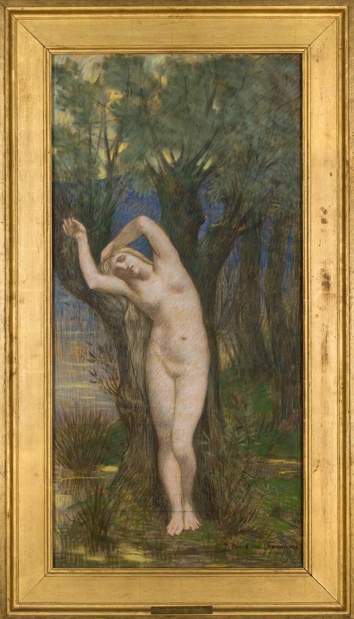 La personificación del río Saona de Pierre Puvis de Chavannes