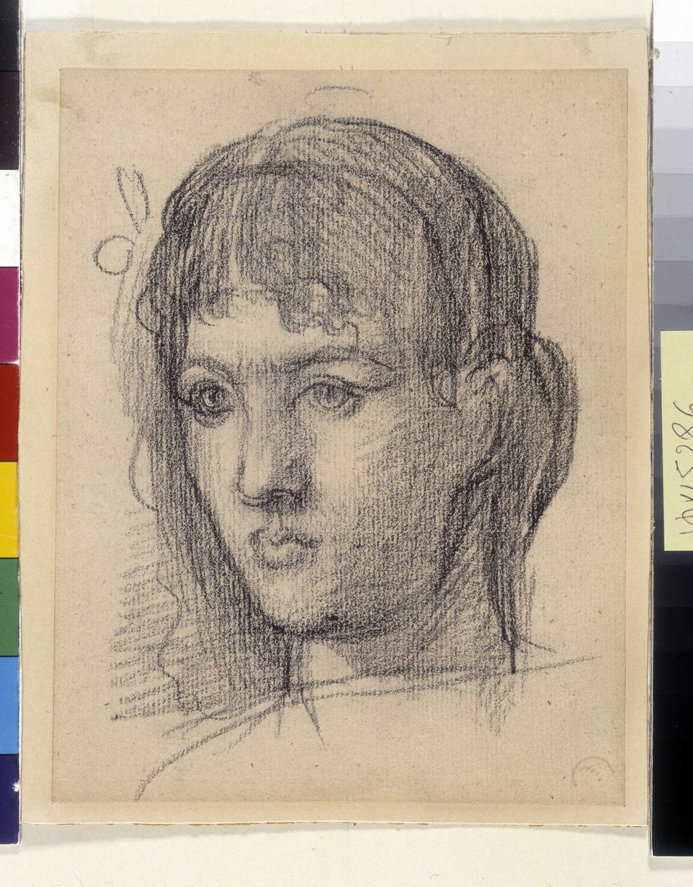 La cabeza de Salomé de Pierre Puvis de Chavannes