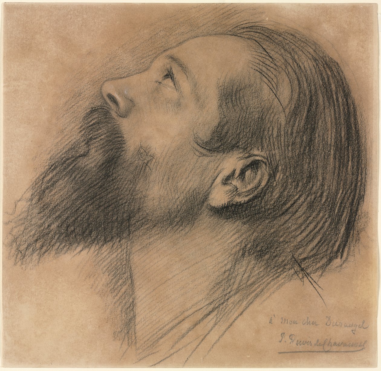Estudio para el friso de Sainte Geneviève de Pierre Puvis de Chavannes