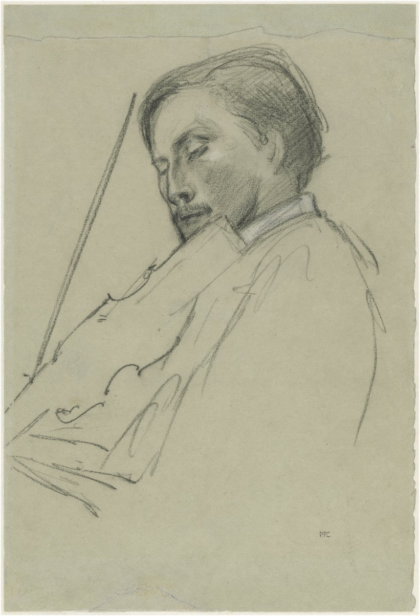 El violinista de Pierre Puvis de Chavannes