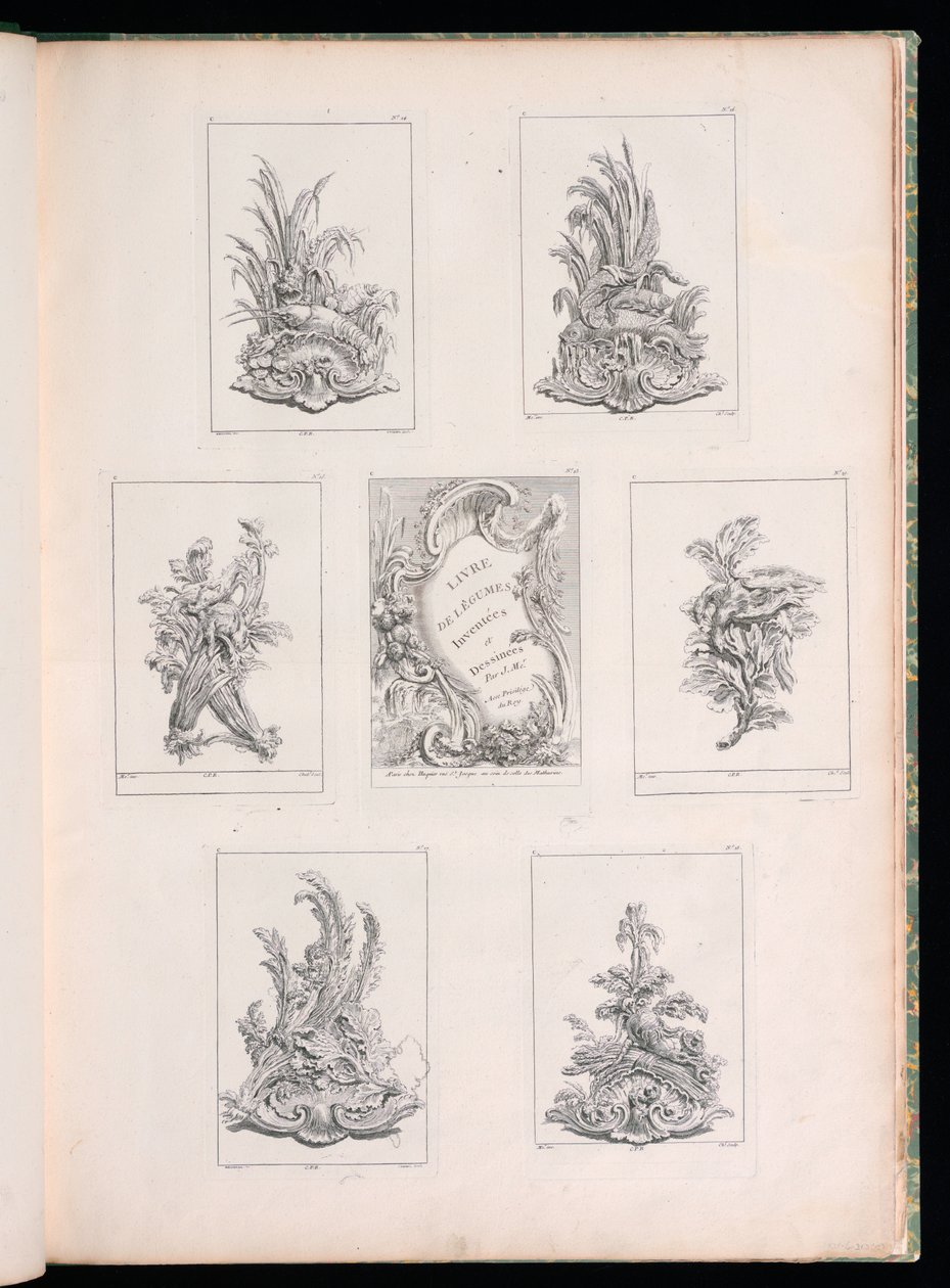 Página para Livre de Legumes de Pierre Quentin Chedel