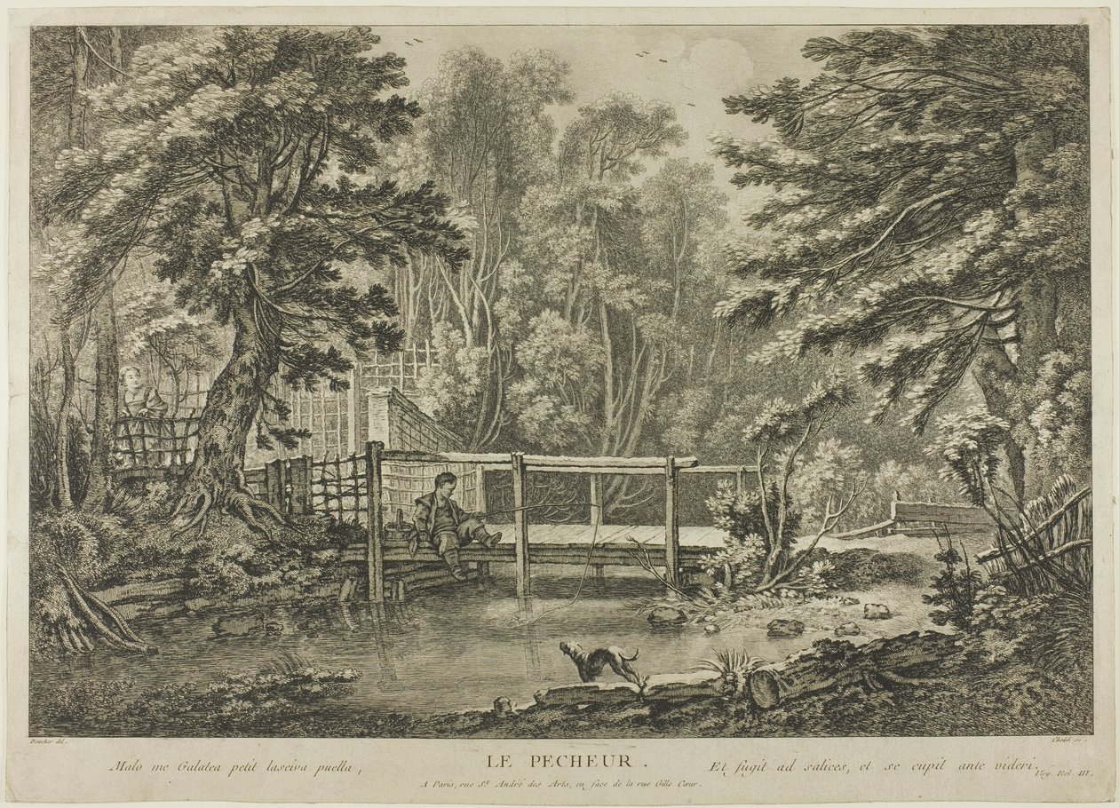 El pescador de Pierre Quentin Chedel