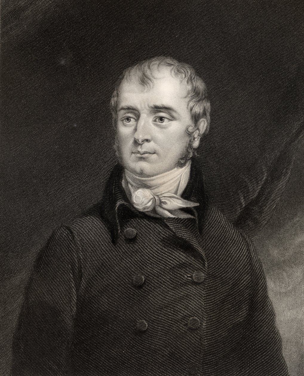 Marie François Xavier Bichat, grabado por H. Cook, de 