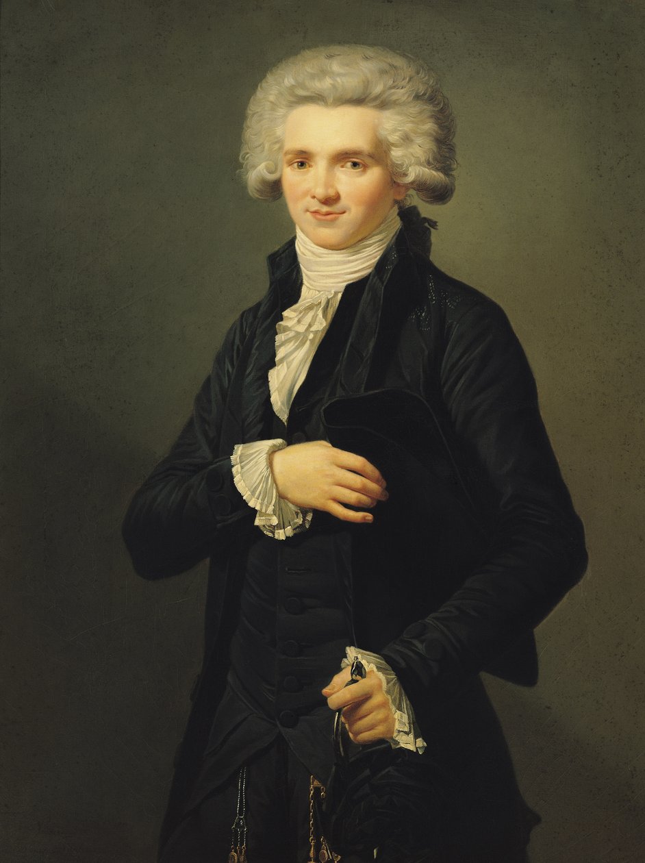 Maximilien de Robespierre (1758-94) 1791 de Pierre Roch Vigneron